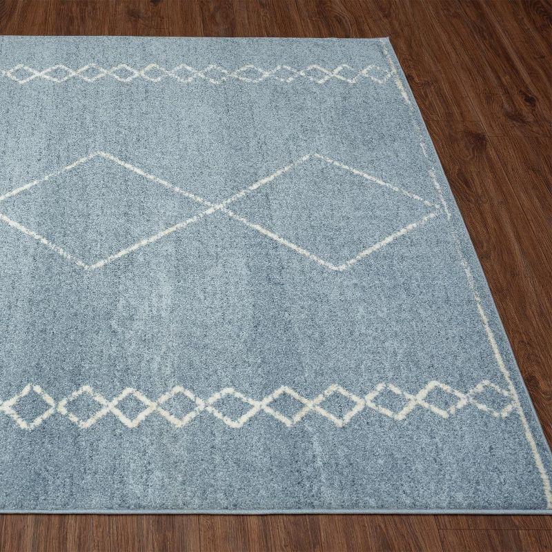 Luxe Weavers Moroccan Geometric Area Rug