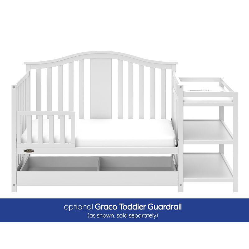 Graco Solano 5-in-1 Convertible Crib and Changer with Drawer