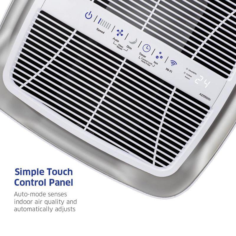 Air Doctor AIRDOCTOR AD5500i Smart Purifier for Extra Large Spaces UltraHEPA Carbon & VOC Filters