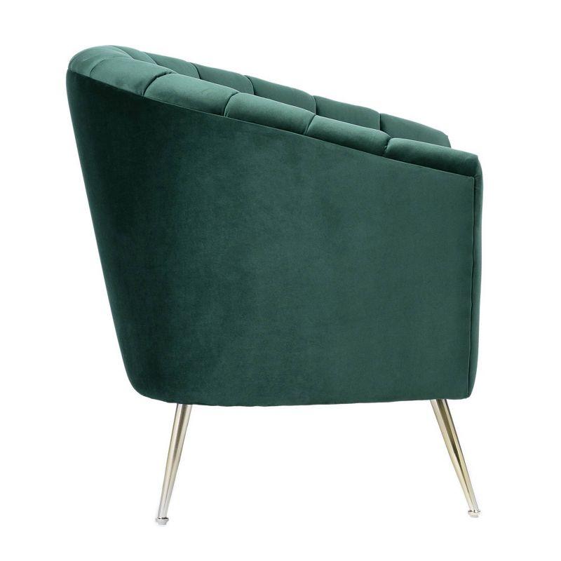 Rosemont Velvet Accent Chair - Manhattan Comfort