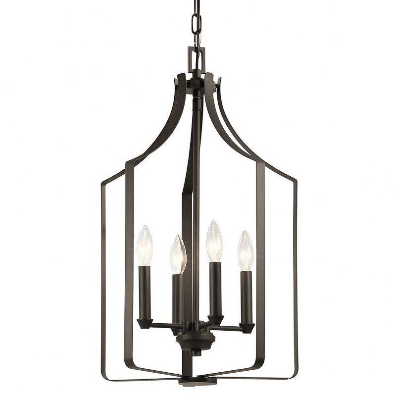 Morrigan 15" 4 Light Mini Chandelier Brushed Nickel