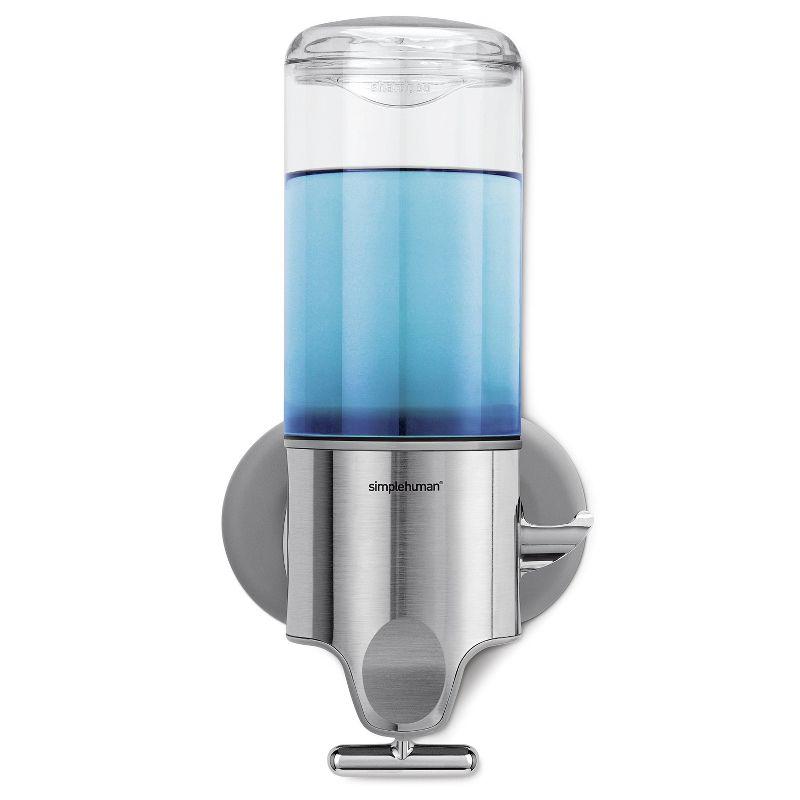 Stainless Steel Wall Mount Soap Dispenser with T-Bar Lever