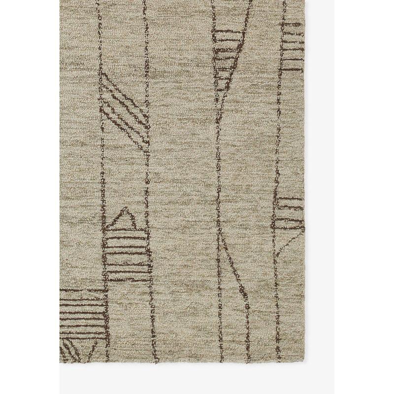 Momeni Teppe Geometric Handtufted Rug Gray