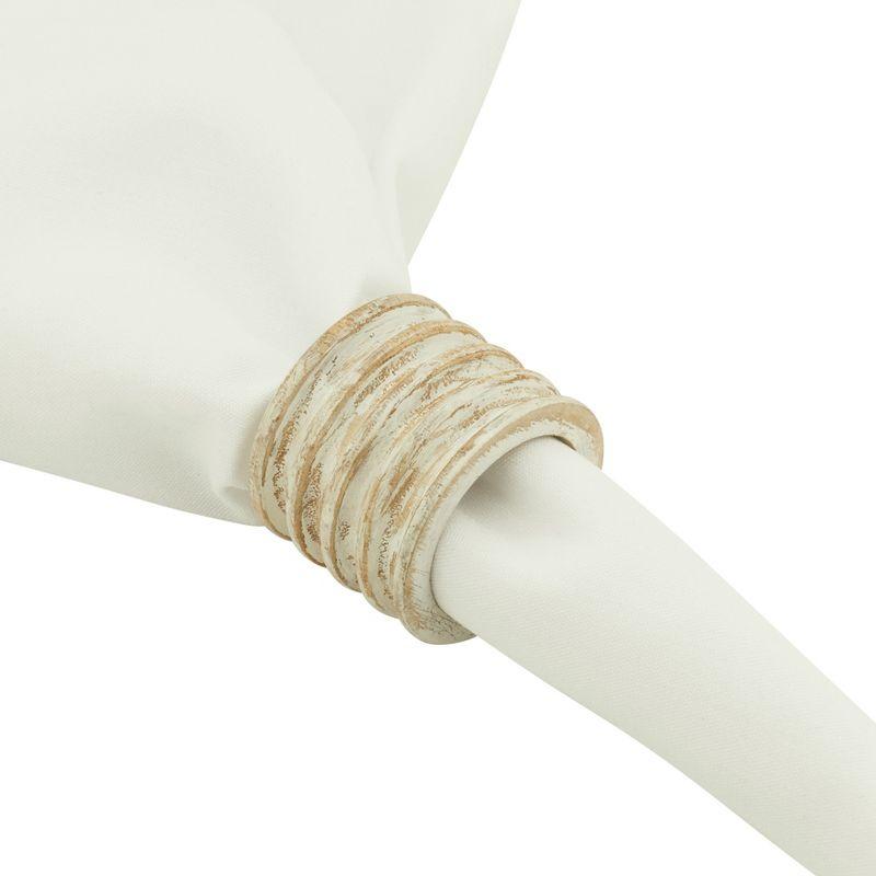 4 Piece Napkin Ring Set