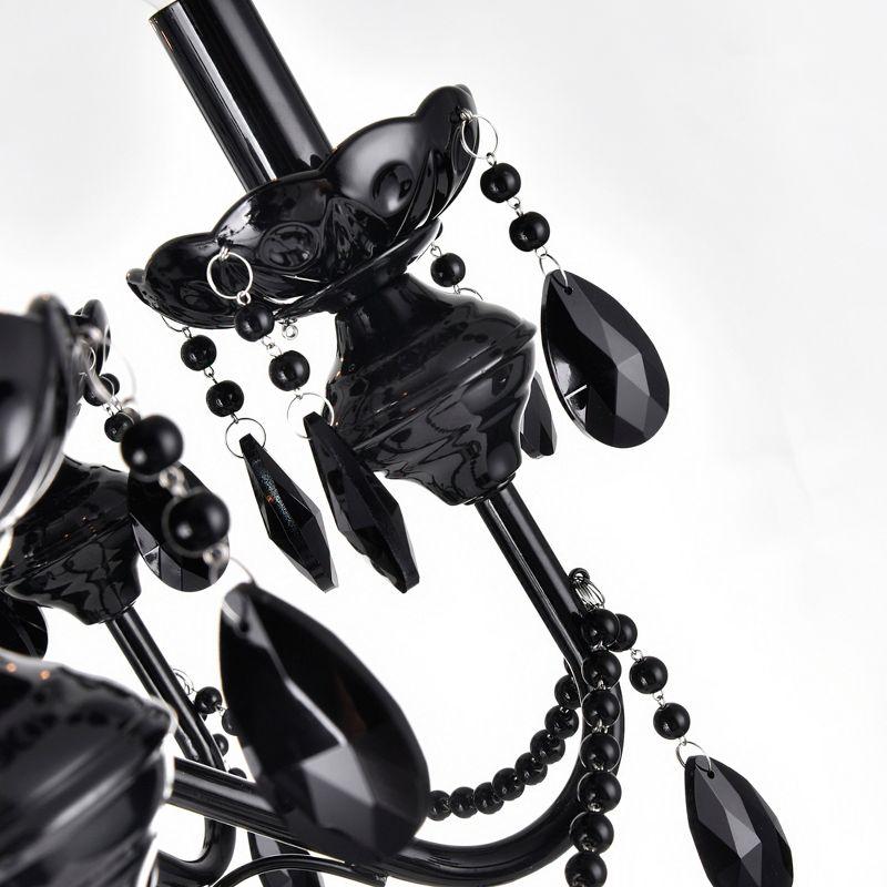CWI Lighting Keen 3 Light Up Chandelier With Black Finish
