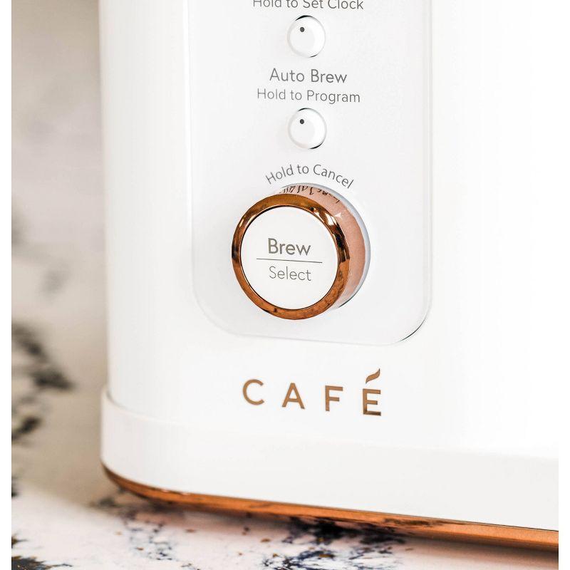Café ™ Matte White 10-Cup Drip Coffee Maker with Thermal Carafe