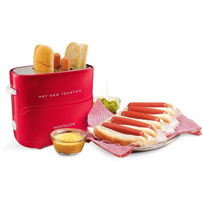 Nostalgia Pop-Up Hot Dog Toaster