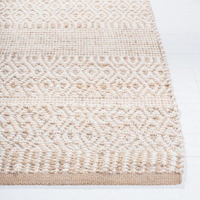 Natural Fiber NF829 Hand Woven Area Rug - Natural/Ivory - 8'x10' - Safavieh.