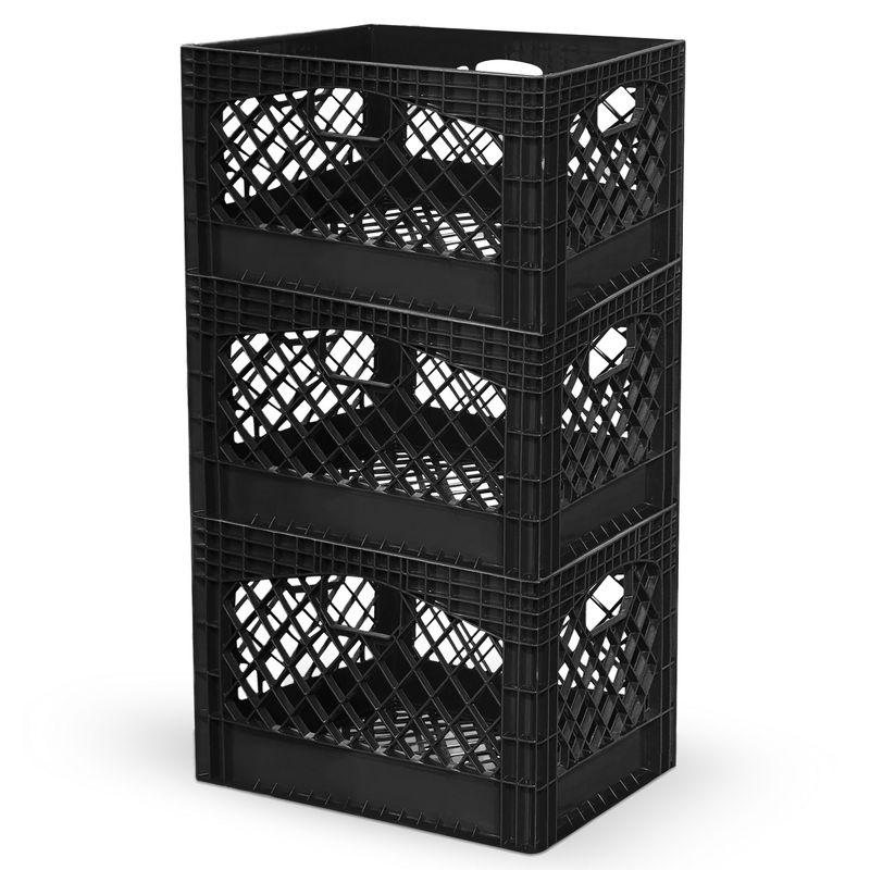 Juggernaut Storage Juggernaut Storage Crate for Office Storage & Classroom Organization, 2-Pack