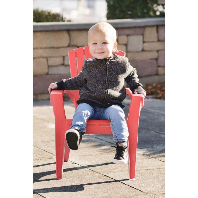 Adams Outdoor Plastic Kids Adirondack Chair (Small)