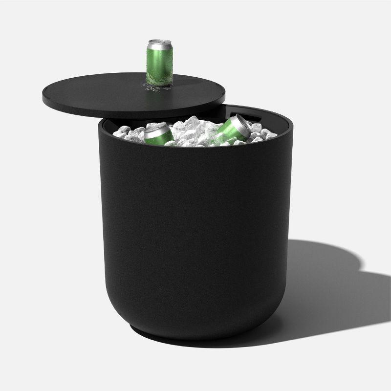 Veradek Kona Round Plastic Outdoor Side Table
