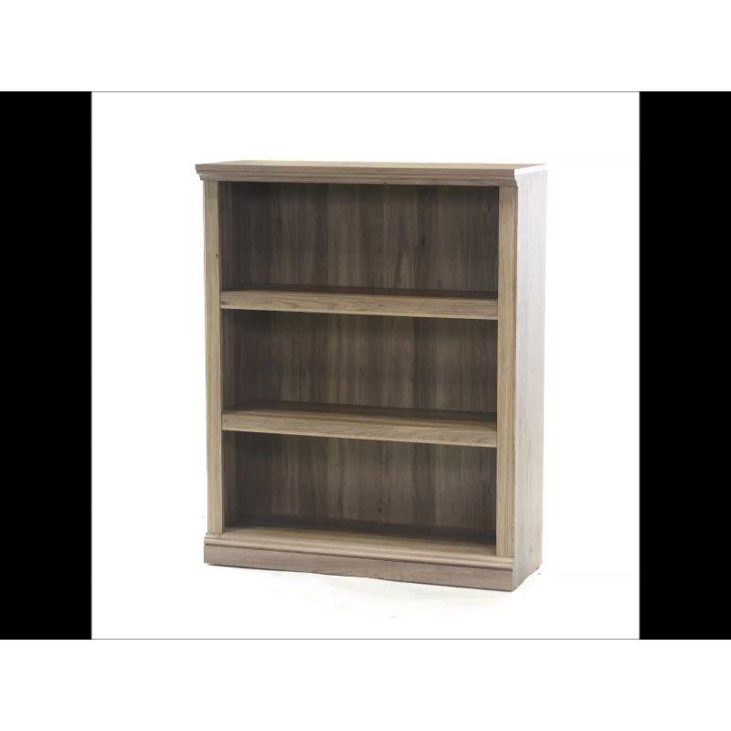 43.78" Shelf Bookshelf Salt Oak - Sauder: Wood Composite, Light Brown, for Living Room & Office