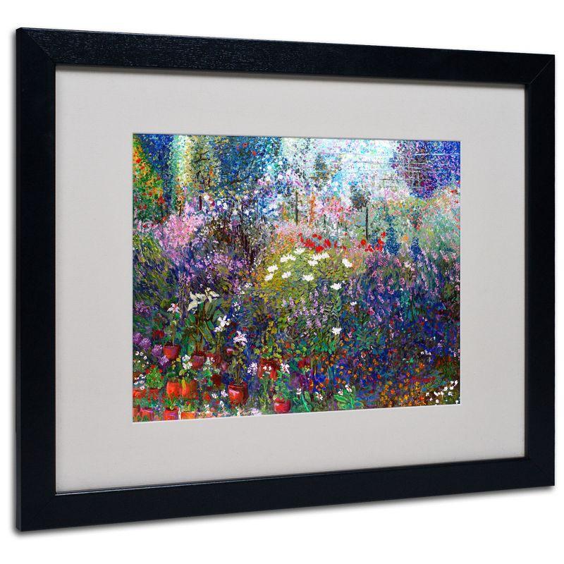 Garden in Maui II Framed Acrylic Landscape Canvas Art