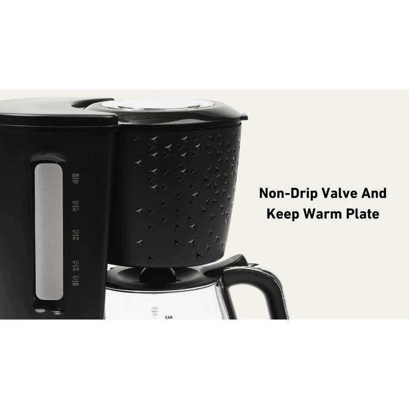 HADEN Starbeck Black Drip Coffee Maker