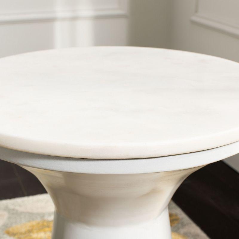 Mila Pedestal End Table  - Safavieh