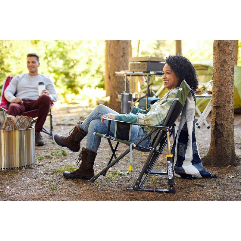 GCI Outdoor Kickback Rocker Outdoor Portable Camp Chair