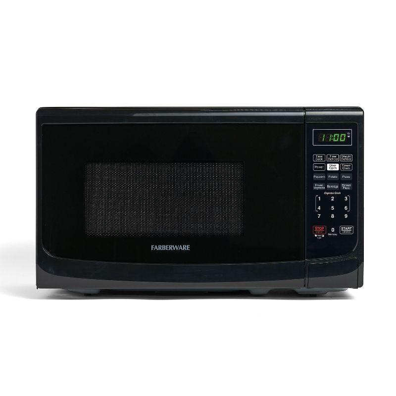 Farberware Farberware Countertop Microwave .7 Cu. Ft. 700-Watt Compact Microwave Oven FMO07ABTBKA