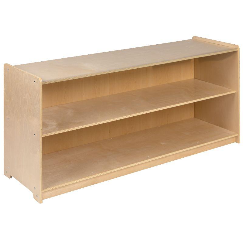 Flash Furniture Bexley Wooden School Classroom Storage Cabinet for Commercial or Home Use