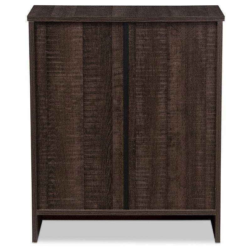 Deacon Modern and Contemporary Wood 3 Drawer Storage Chest Espresso Brown - Baxton Studio: Bedroom Furniture with Anti-Tip Design