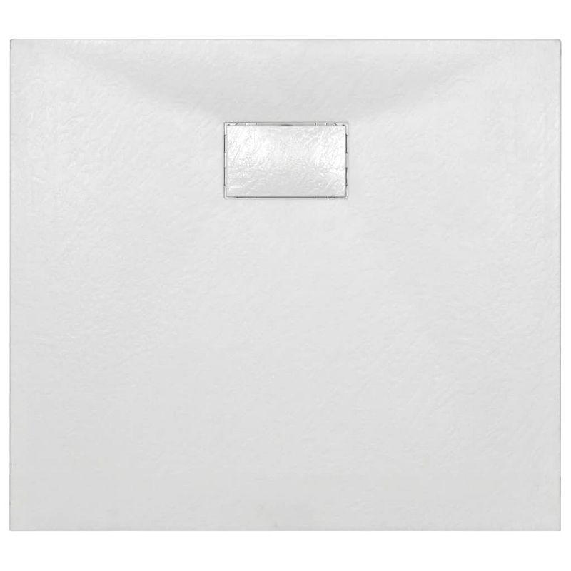 VidaXL Shower Base Pan with Center Drain Shower Tray Bath Pan SMC Rectangular