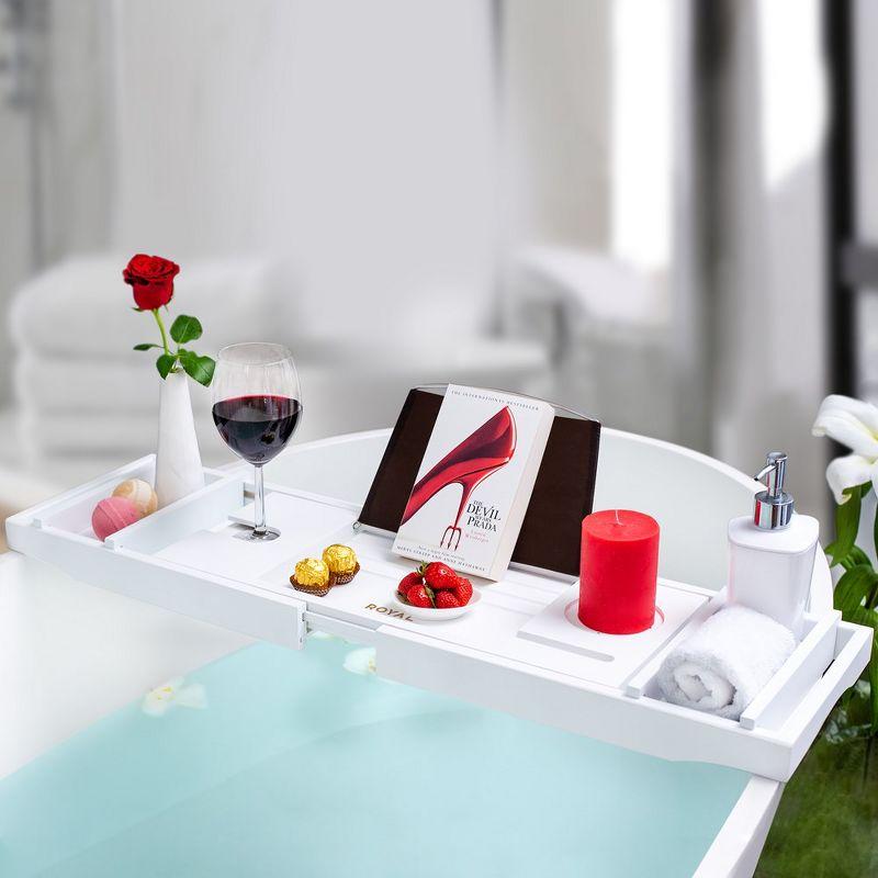 Royal Craft Wood Freestanding Bath Caddy