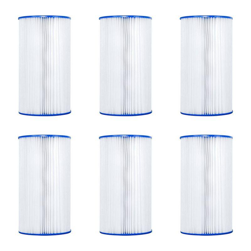 Bestway Bestway Flowclear Type IV & B Pool Filter Pump Replacement Cartridge (6 Pack) (Set of 6)
