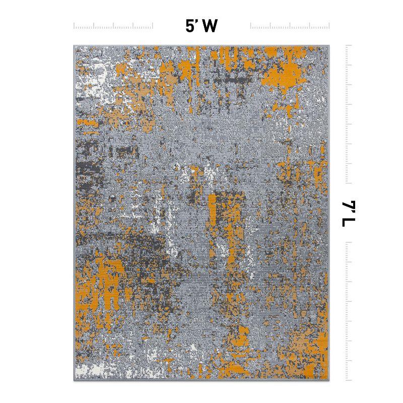 World Rug Gallery Modern Abstract Area Rug