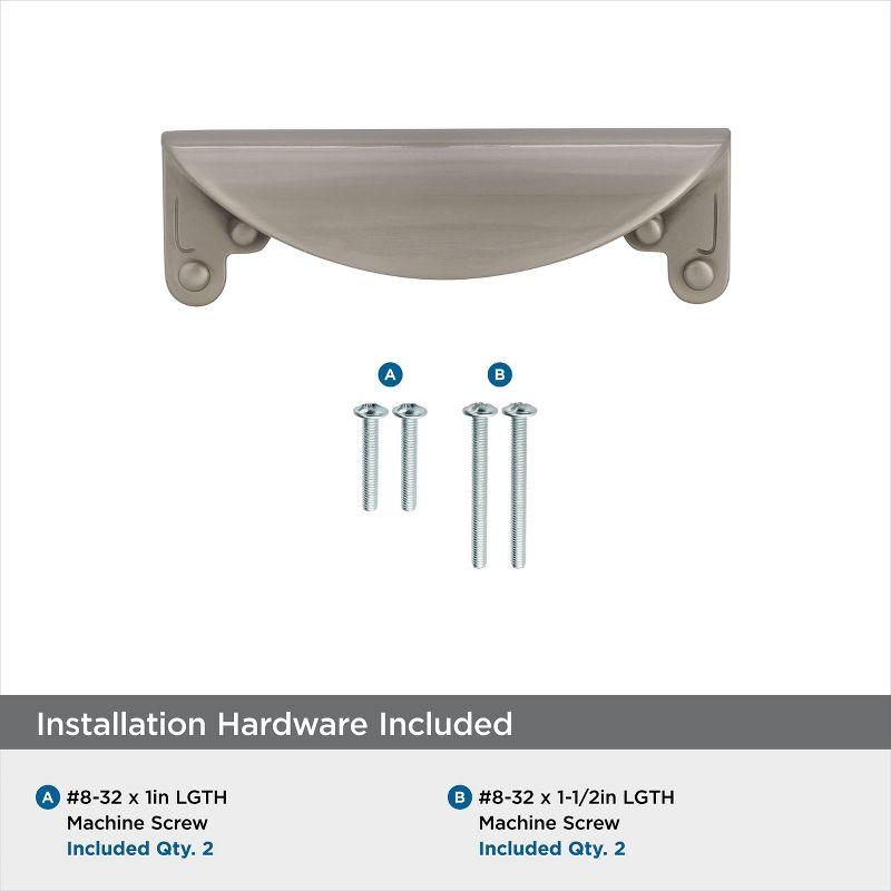 Inspirations 3" Center to Center Cup/Bin Pull
