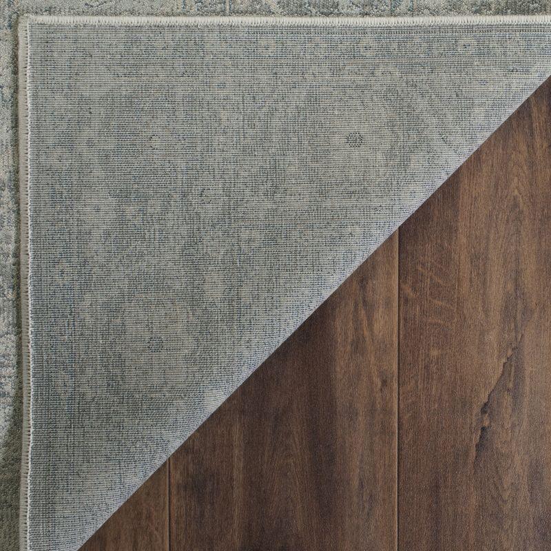 Vintage VTG159 Power Loomed Indoor Skid-Resistant Area Rug - Silver - 8'x10' - Safavieh