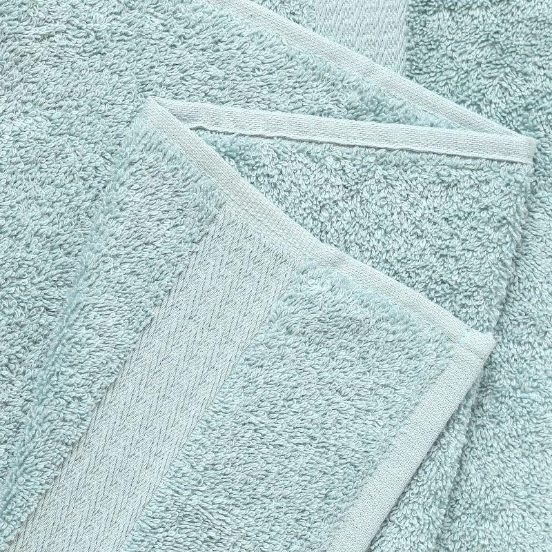 True Classics 4-Piece Bath Towel Set, Blue