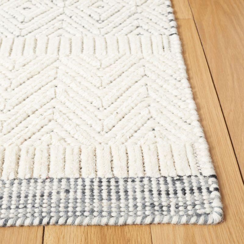 Martha Stewart Rugs Martha Stewart Hand Loomed 65% Wool And 35% Cotton Chevron Rug