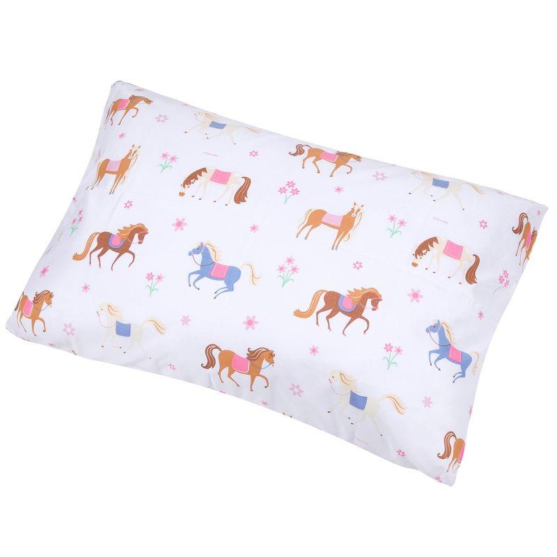 Horses Microfiber Sheet Set - Toddler