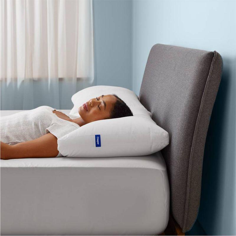 Casper Sleep Essential Pillow, Standard, Two Pack (Set of 2)