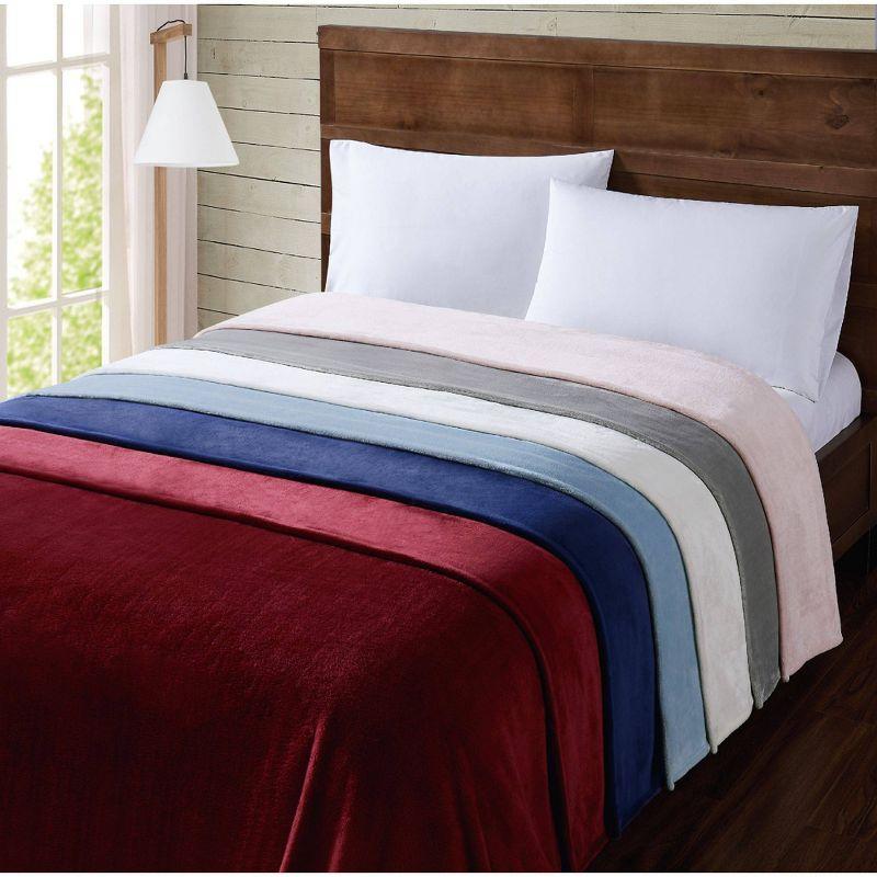 Velvet Plush Bed Blanket - Truly Soft