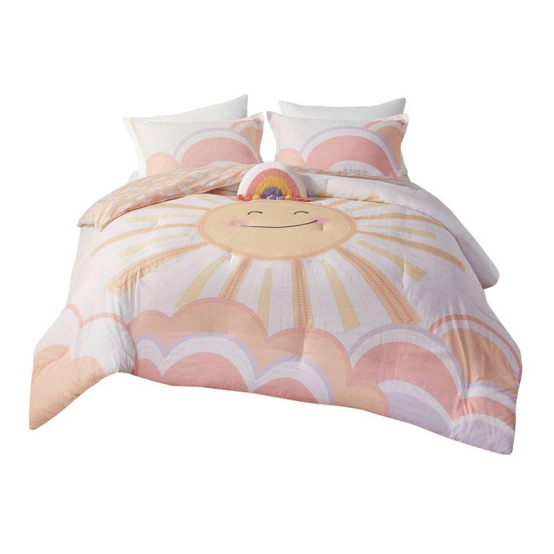 Dawn Sunshine Clouds Reversible Comforter Set