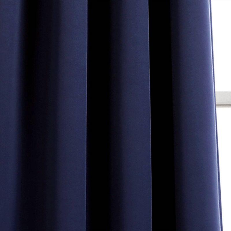 Lush Decor Insulated Polyester Blackout Curtain Pair (Set of 2)