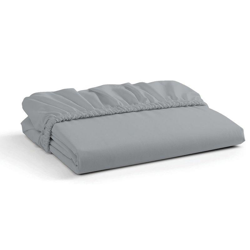 Color Sense 100% Cotton Ultra-Light Fitted Sheet