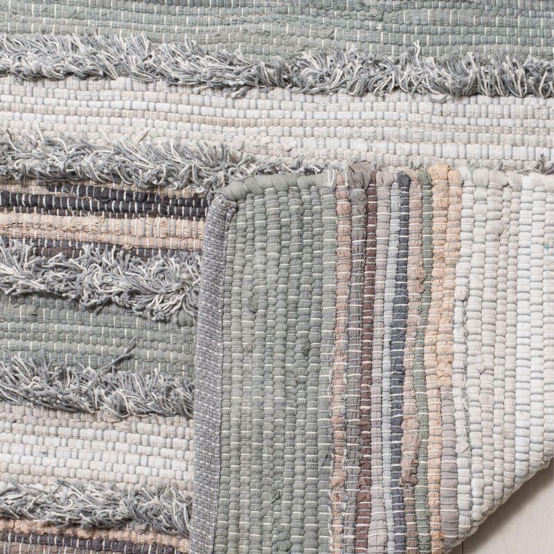 Montauk MTK951 Hand Woven Runner Rug - Grey/Multi - 2'3"x8' - Safavieh.