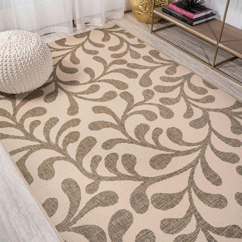 Vine All Over Indoor/Outdoor Area Rug - JONATHAN Y