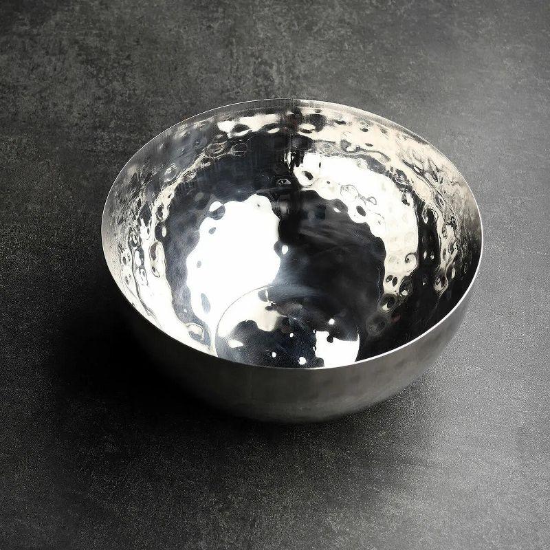 Inox Artisans Full Polished Stainless Steel 8" Fruit Bowl