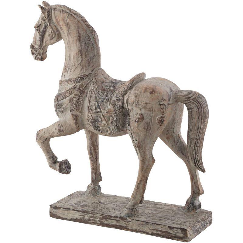 Kensington Hill Rustic Horse 15 1/4" High Statue