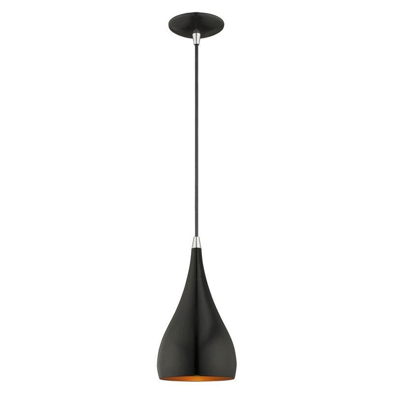 Schultz Single Light Metal Dimmable Pendant