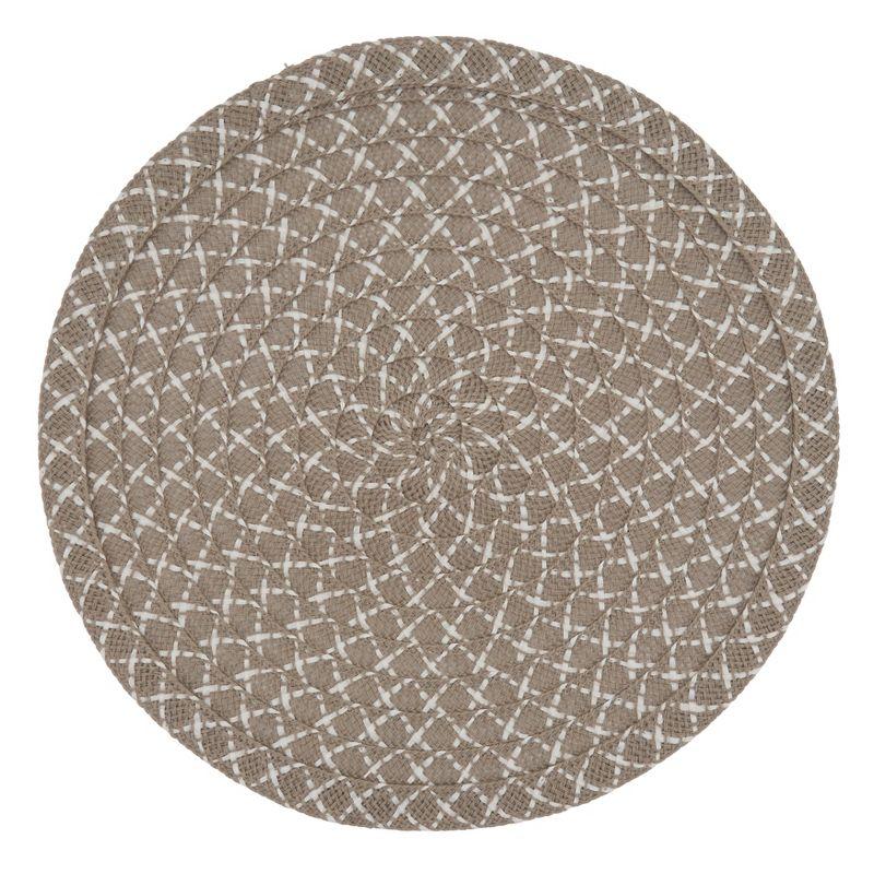 Linneman Geometric Round Placemat