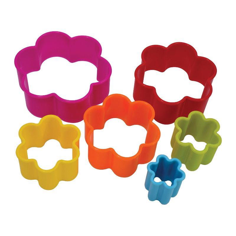 R&M International Scalloped Cookie and Biscuit Cutters, Assorted Sizes, 6-Piece Set