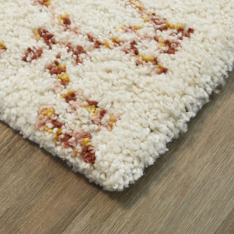 Mendieta Checkered Shag Kids' Rug - Balta Rugs