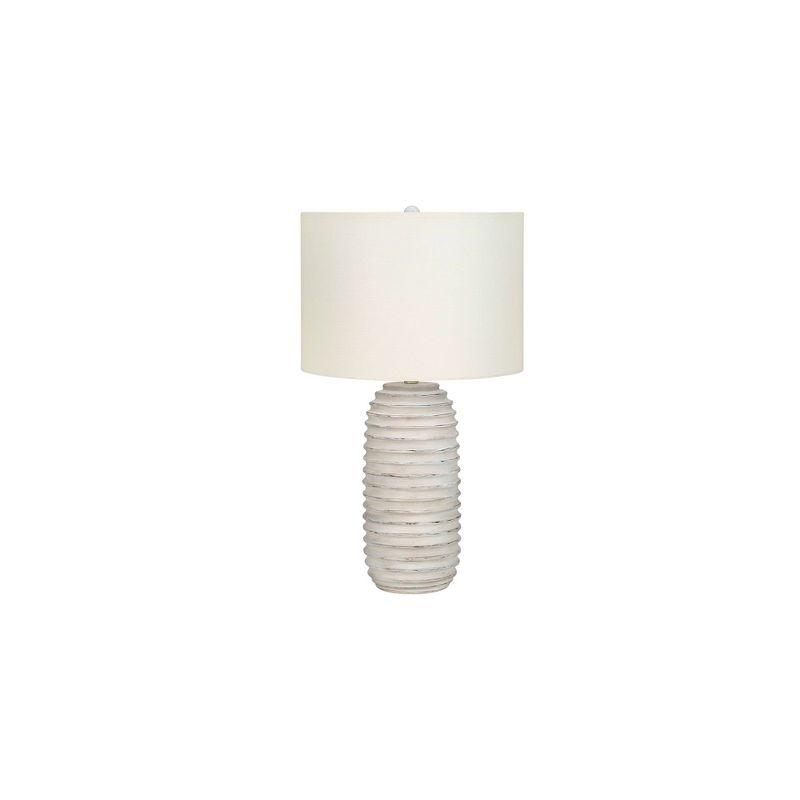 Monarch Specialties Lighting 28inchH Table Lamp Cream Resin Ivory / Cream Shade Transitional