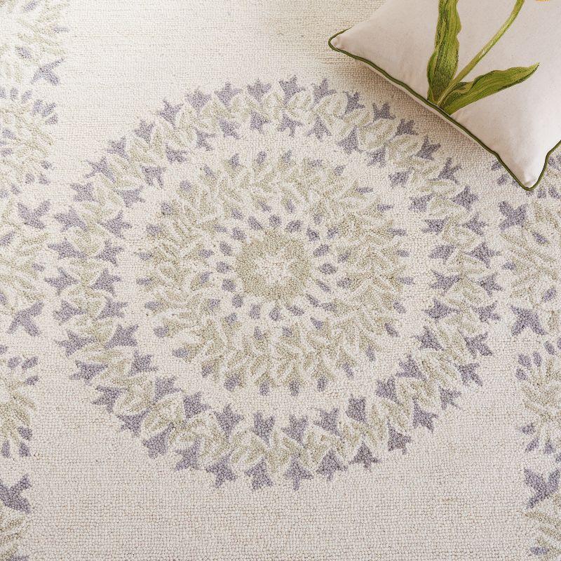Empire EM826 Hand Tufted Area Rug - Ivory/Beige - 5'x8' - Safavieh.
