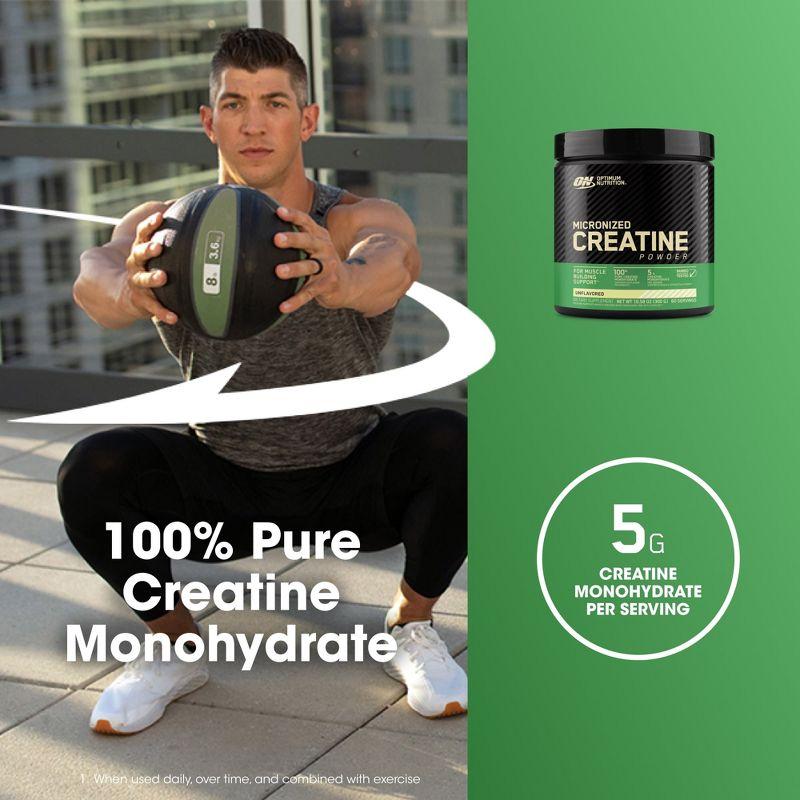 Optimum Nutrition Creatine Sports Nutrition Supplement Powder - 300g: Energy, Dieting, Powder Form