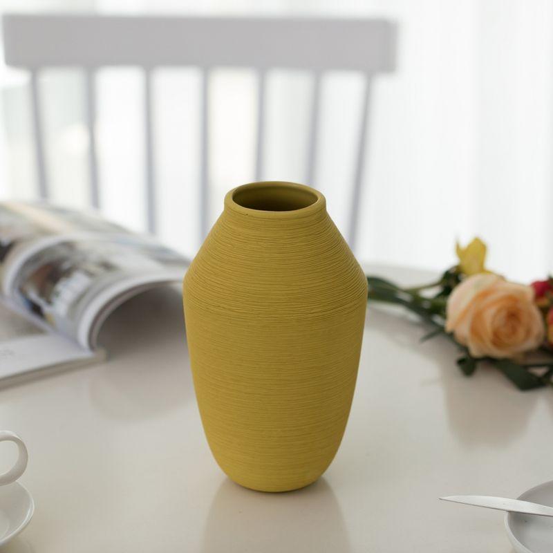 Uniquewise Decorative Ceramic Vase, Modern Style Centerpiece Table Vase