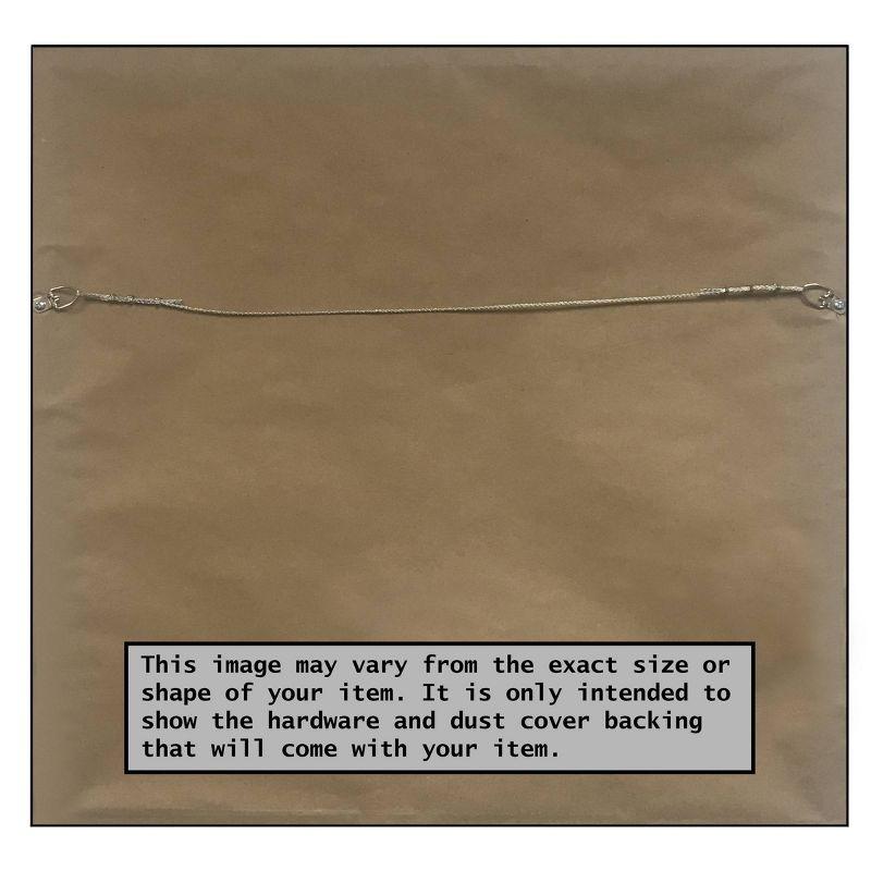 41" x 41" The Lane and Sea by Patricia Shaw Wood Framed Wall Art Print - Amanti Art : Giclee Print, Hardwood Frame